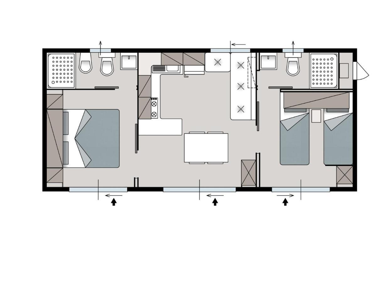 Premium Mobile Home In Novalja Exteriör bild